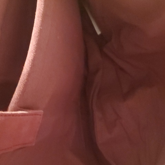 NWOT FREE PEOPLE ZAHARA SUEDE MULBERRY MESSENGER BAG - Picture 11 of 14